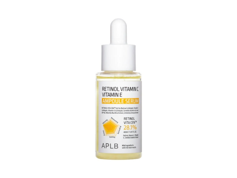 APLB Retinol Vitamin C Vitamin E Ampoule Serum 40ml