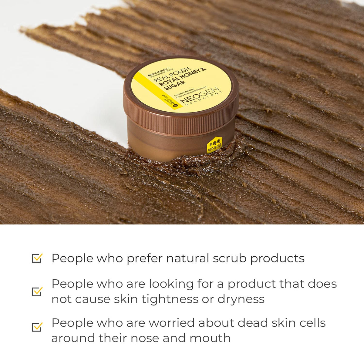 NEOGEN Dermalogy Real Polish Honey & Sugar 100g - DODOSKIN