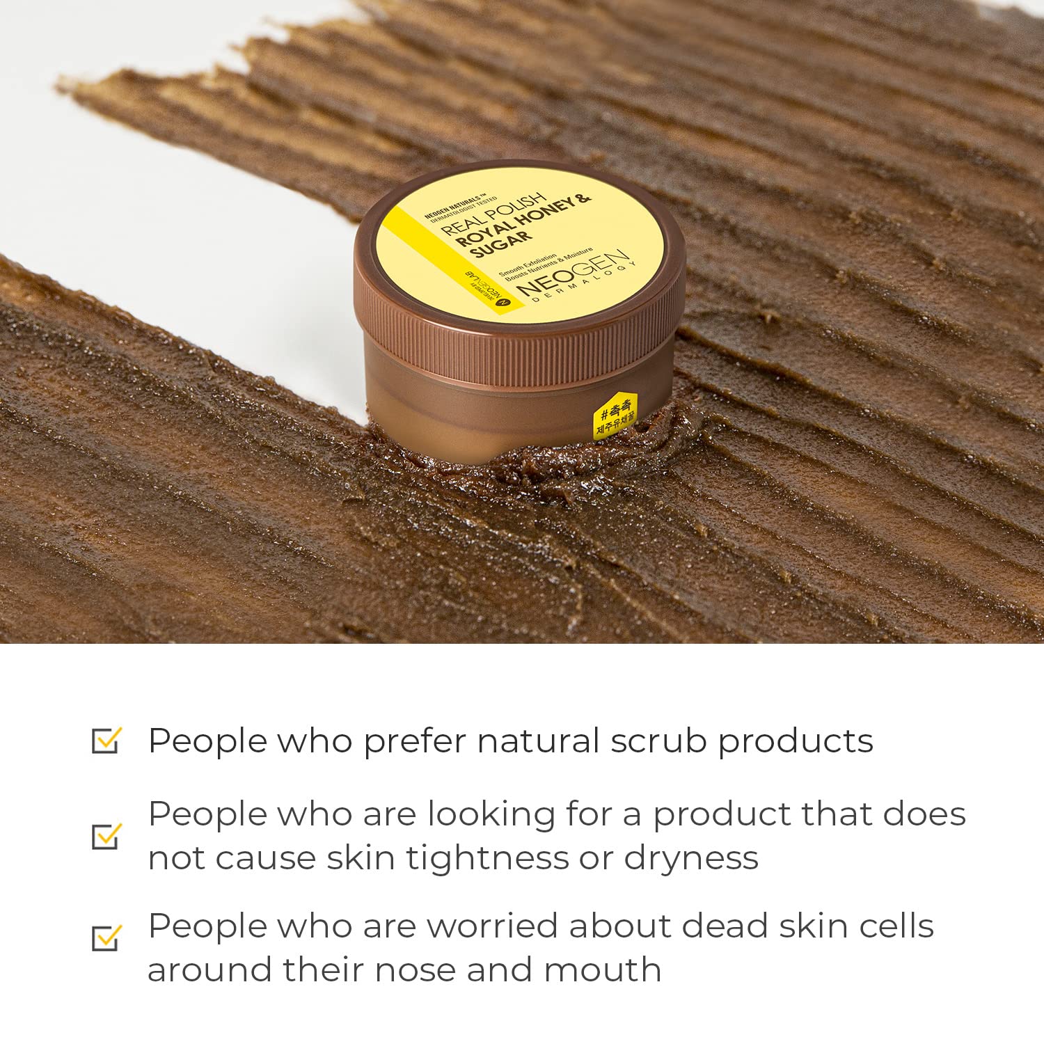 NEOGEN Dermalogy Real Polish Honey & Sugar 100g - DODOSKIN