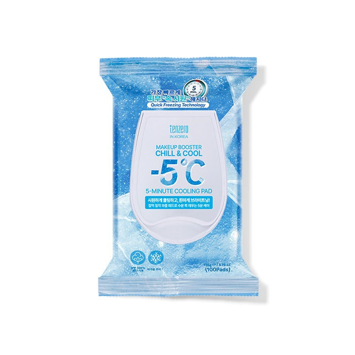 Tenzero Makeup Booster 5-Minute Cooling Pad 100ea