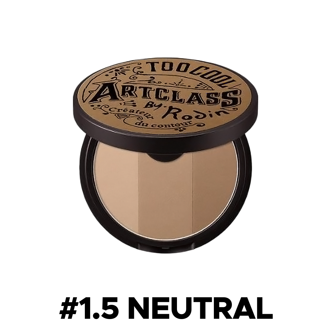 Too Cool For School Art Class by Rodin 3-Color Face Shading, Contour 9.5g (3 Colors) - DODOSKIN