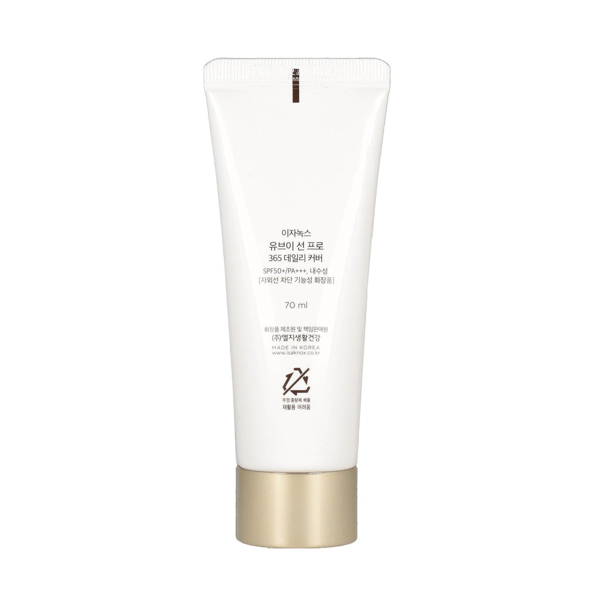 [Expiration imminen] ISA KNOX UV Sun Pro 365 Daily Waterproof SPF50+ PA+++ 70ml Tone Up Effect