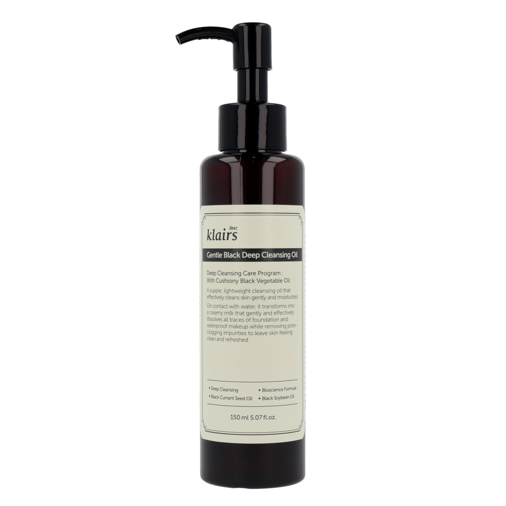[Expiration imminen] dear, klairs Gentle Black Deep Cleansing Oil 150ml