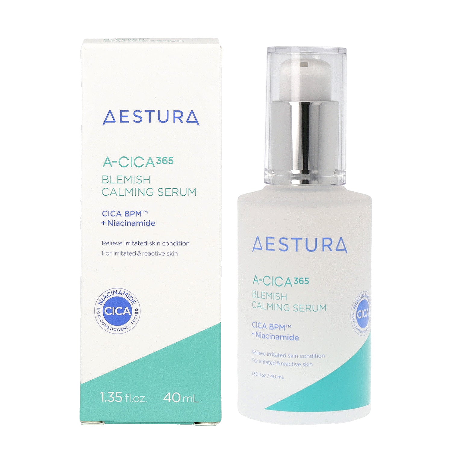 AESTURA A-Cica 365 Blemish Calming Serum 40ml - DODOSKIN