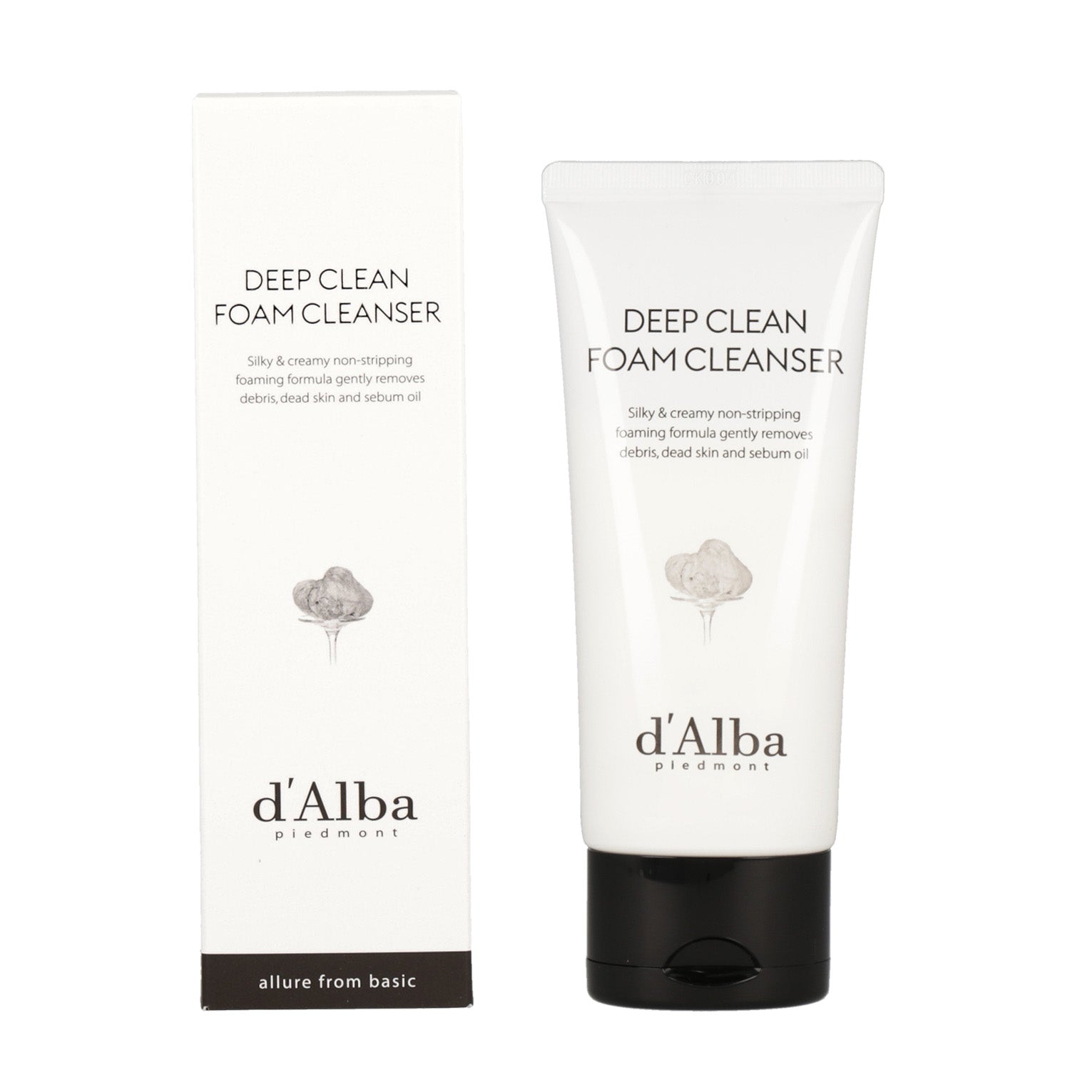 d'Alba White Truffle Deep Clean Foam Cleanser 80ml - DODOSKIN