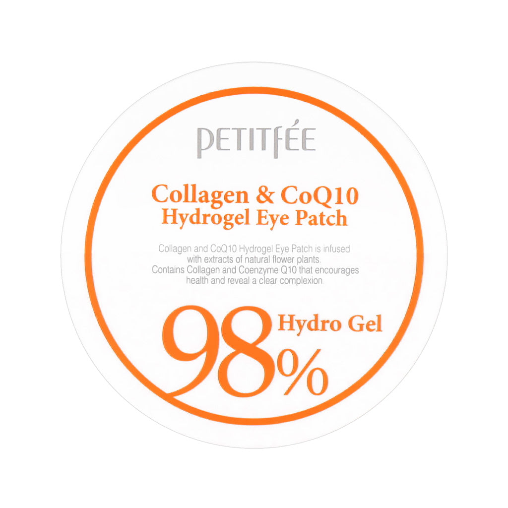 Petitfee Collagen & CoQ10 Hydrogel Eye Patch 60ea (30days) - Dodoskin