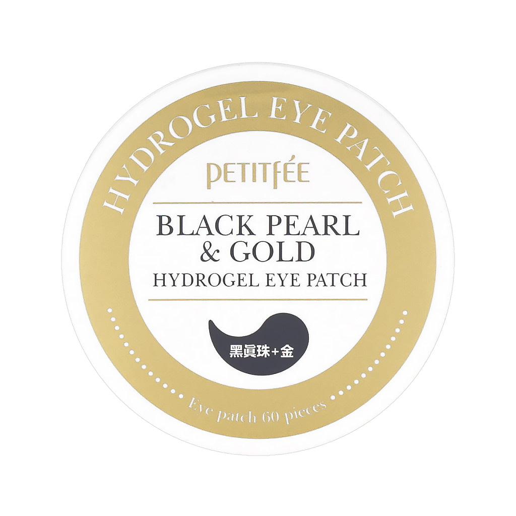Petitfee Black Pearl & Gold Eye Patch 60ea (30days) - Dodoskin
