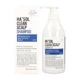 HA'SOL Clean Scalp Champoo 500G para cuidado graso y cuero cabelludo