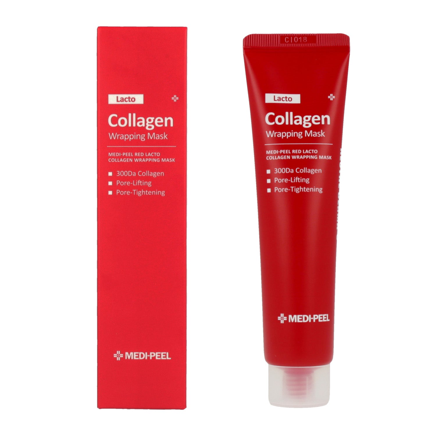 MEDI-PEEL Red Lacto Collagen Wrapping Mask 70ml WITH FREE SAMPLES - DODOSKIN