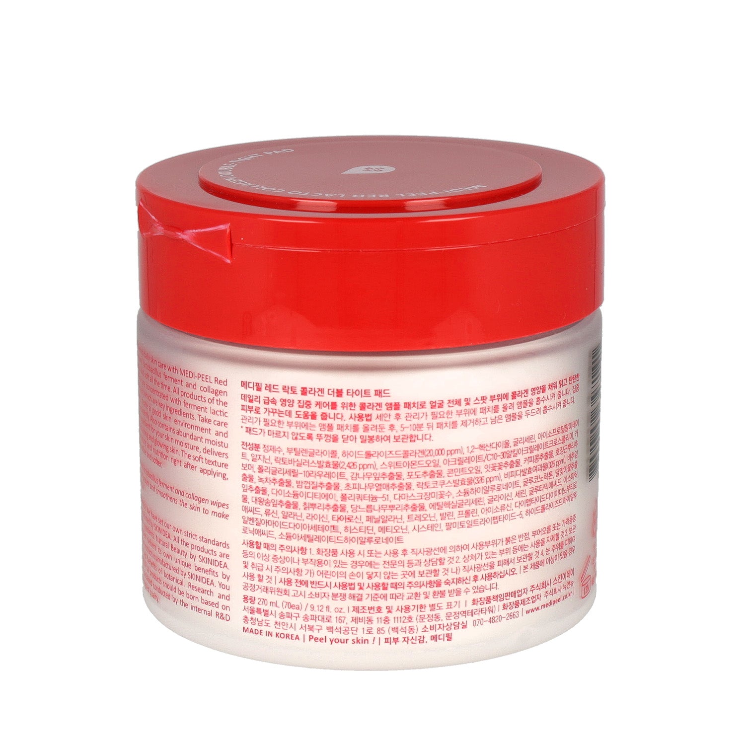 MEDI-PEEL Red Lacto Collagen Double Tight Pad - 270ml (70pcs) - DODOSKIN