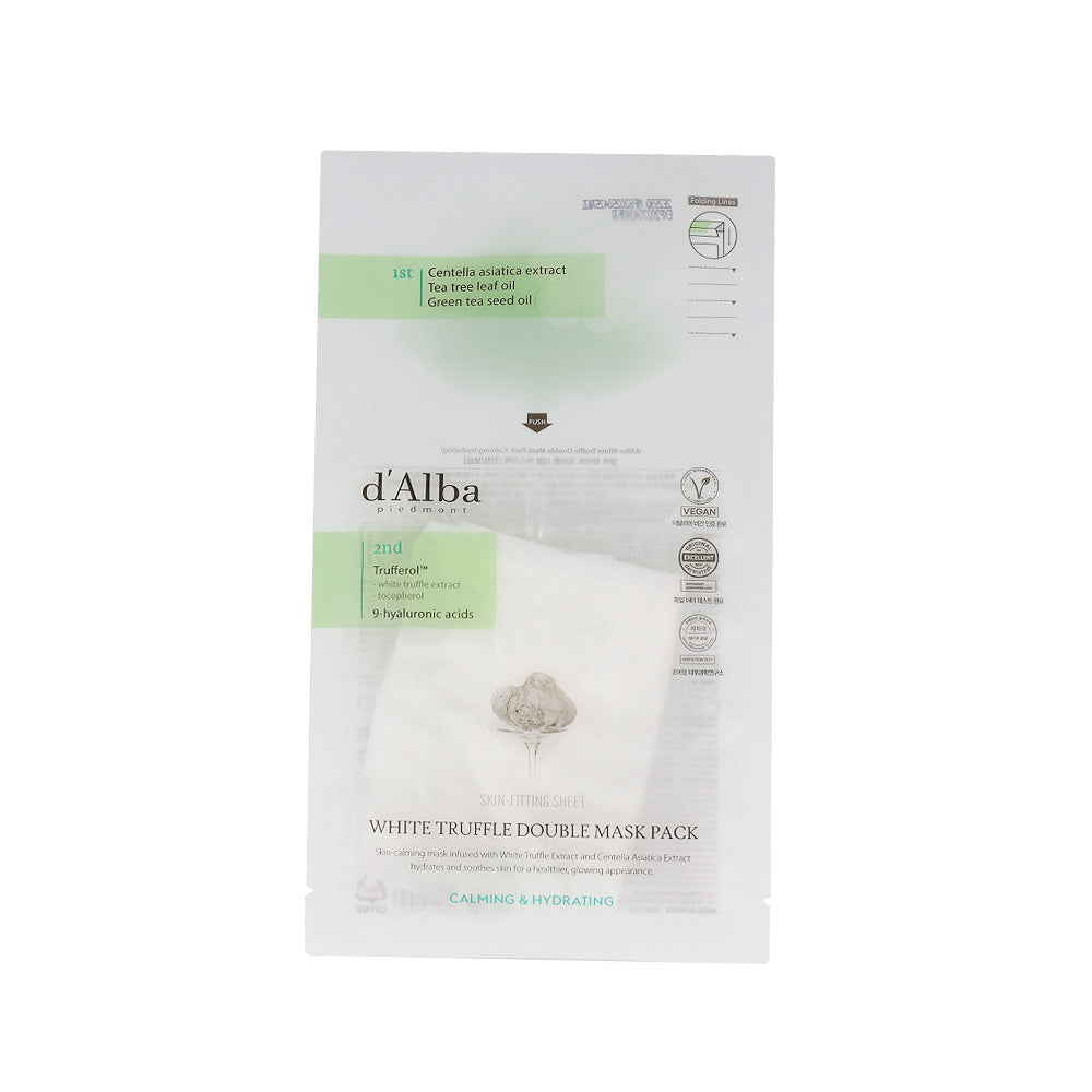 [Open Box] d'Alba White Truffle Double Mask Pack (Calming) 32.5g