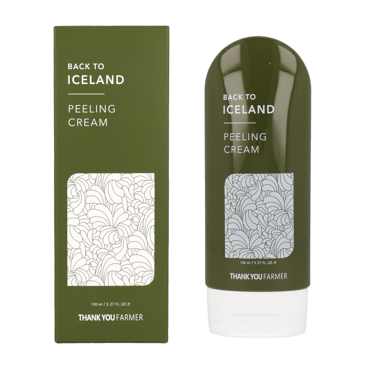 THANK YOU FARMER Back To Iceland Peeling Cream 150ml - DODOSKIN