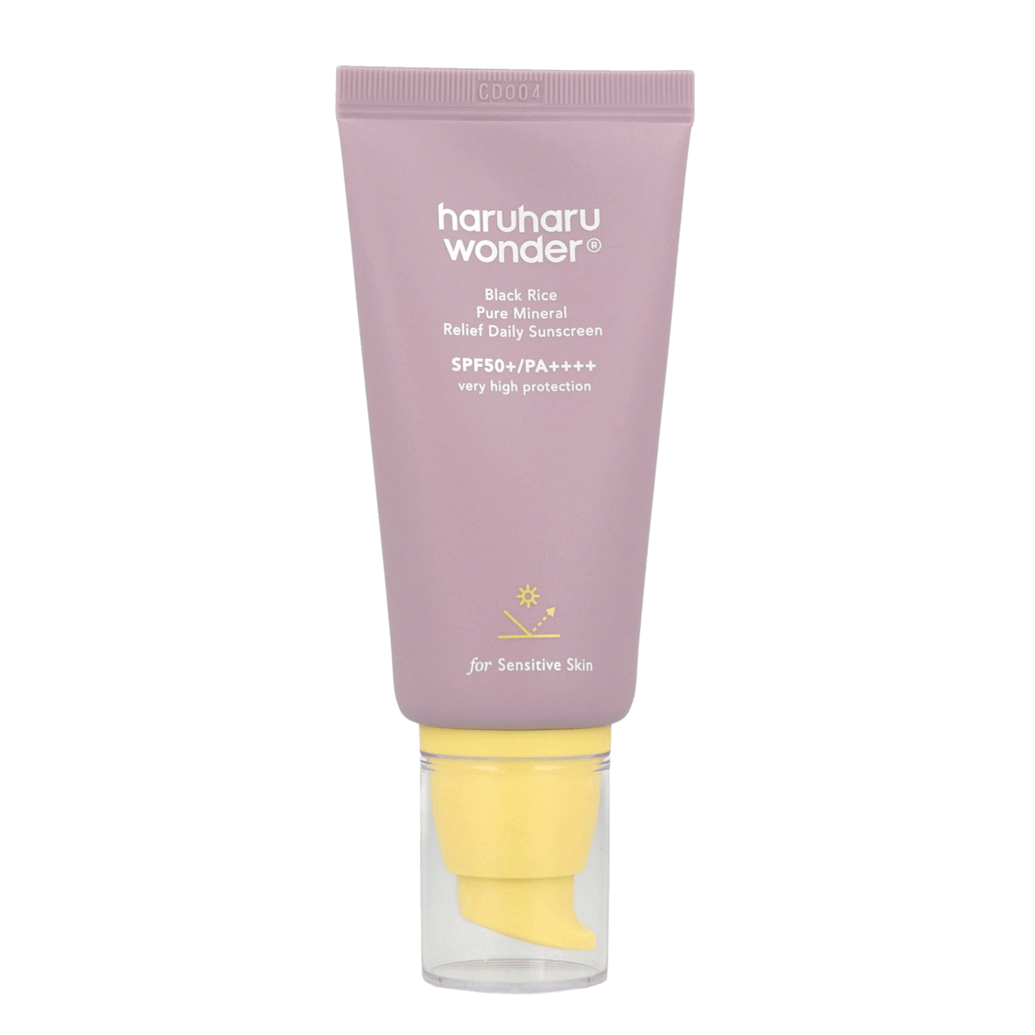 haruharu WONDER Black Rice Pure Mineral Relief Daily Sunscreen SPF50+ PA++++ 50ml - DODOSKIN