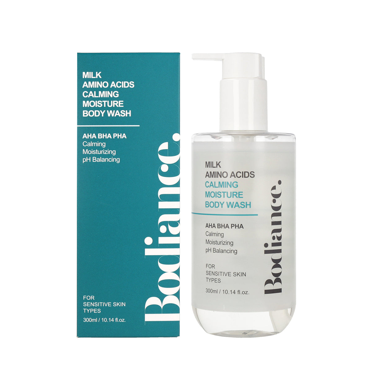 Bodiance Milk Amino Acids Calming Moisture Body Wash 300g