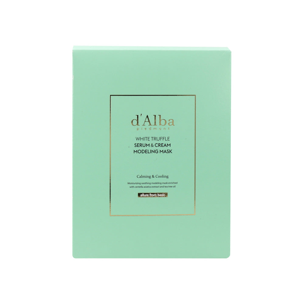 d'Alba White Truffle Serum & Cream Modeling Mask 66g*4ea
