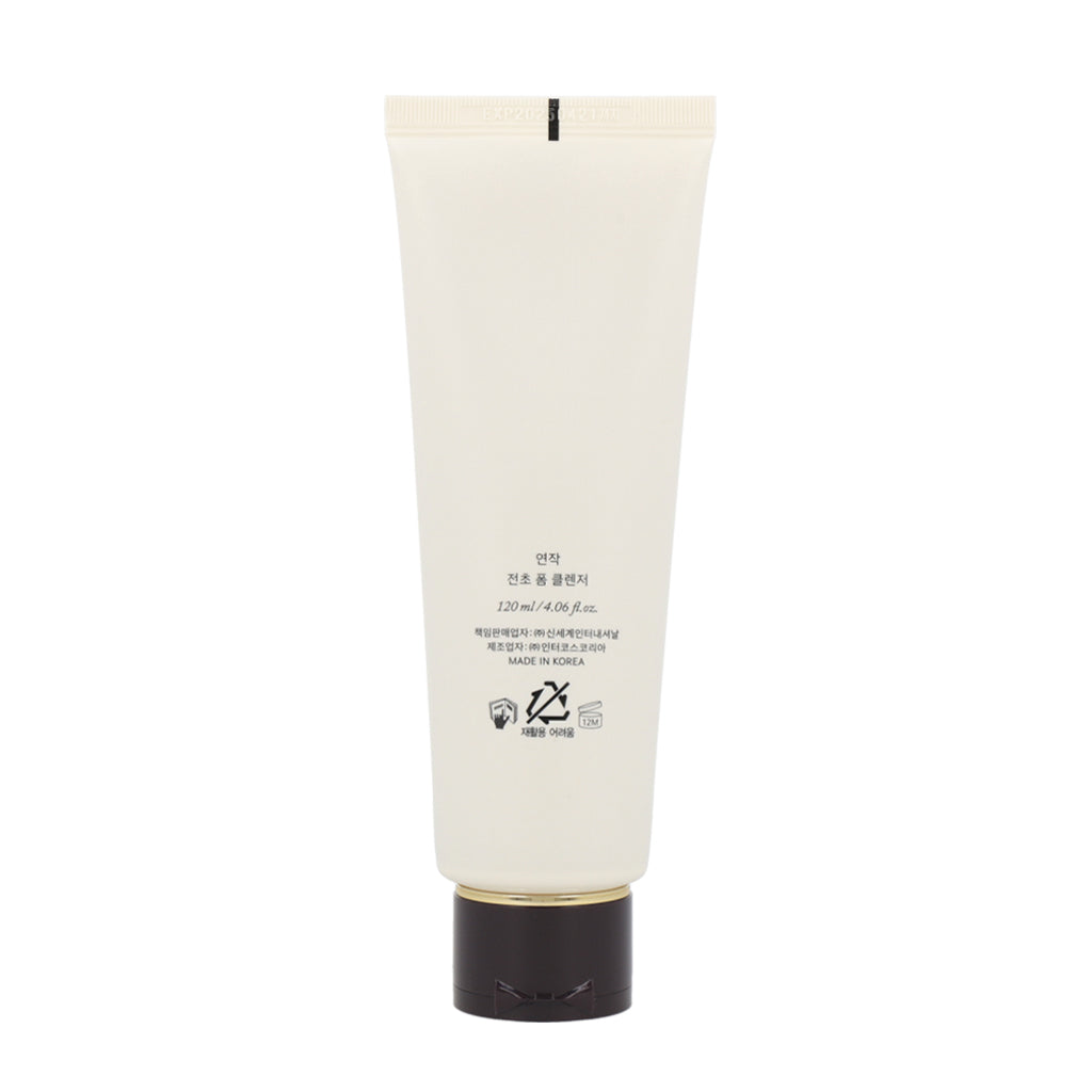 YUNJAC WHOLE PLANT EFFECT FOAM CLEANSER 120ml - Dodoskin