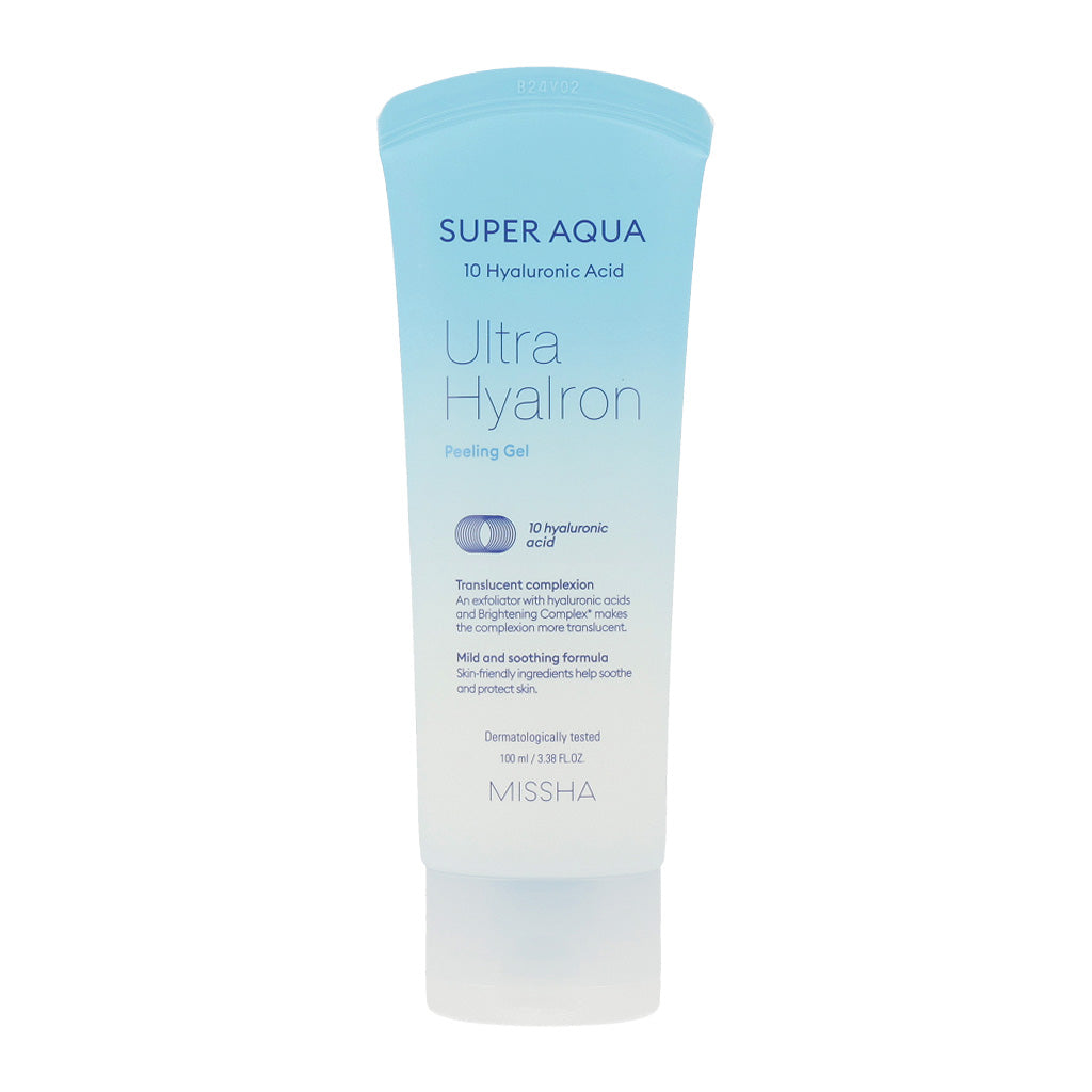 [Expiration imminen] MISSHA Super Aqua 10 Hyaluronic Acid Ultra Hyalron Peeling Gel 100ml