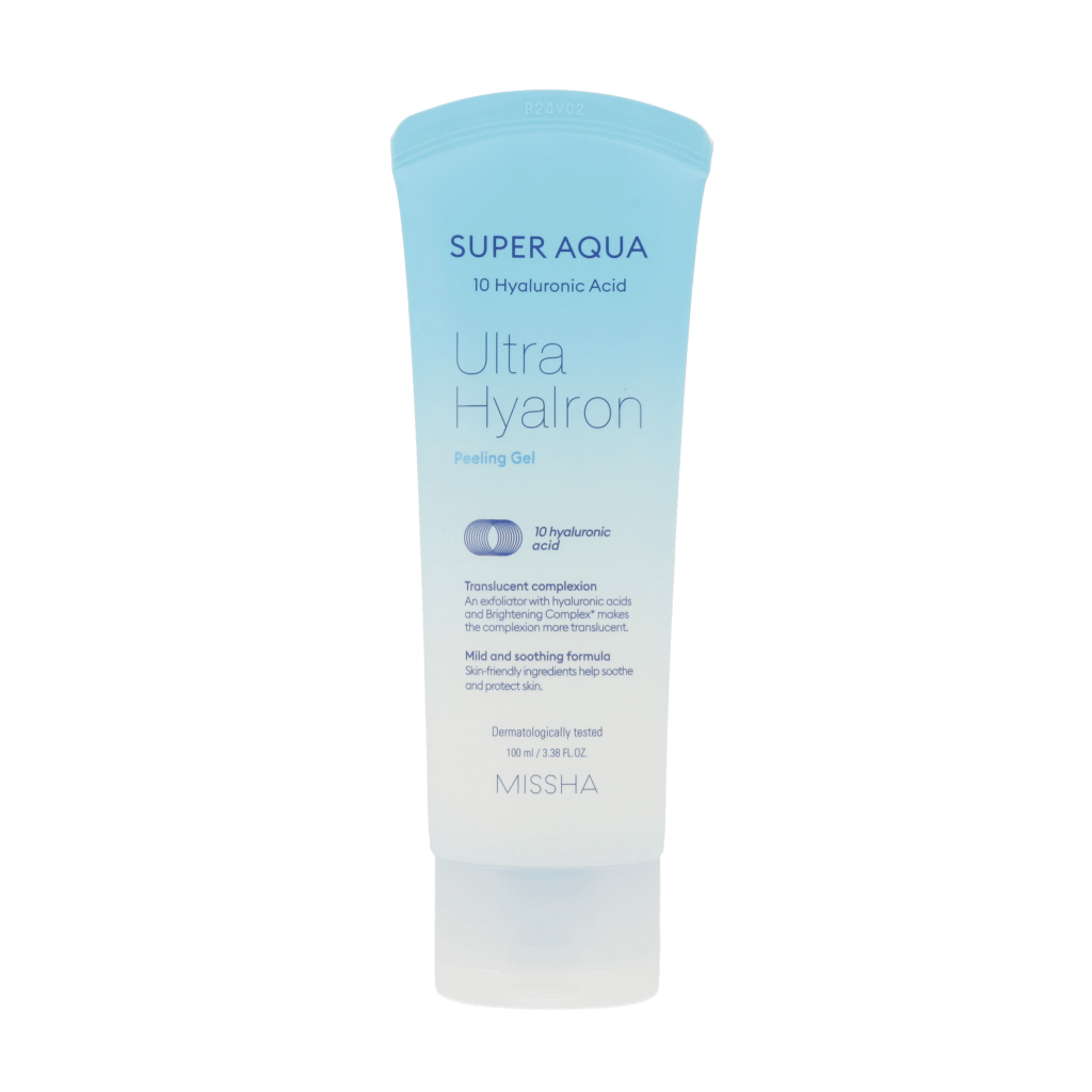[Expiration imminen] MISSHA Super Aqua 10 Hyaluronic Acid Ultra Hyalron Peeling Gel 100ml