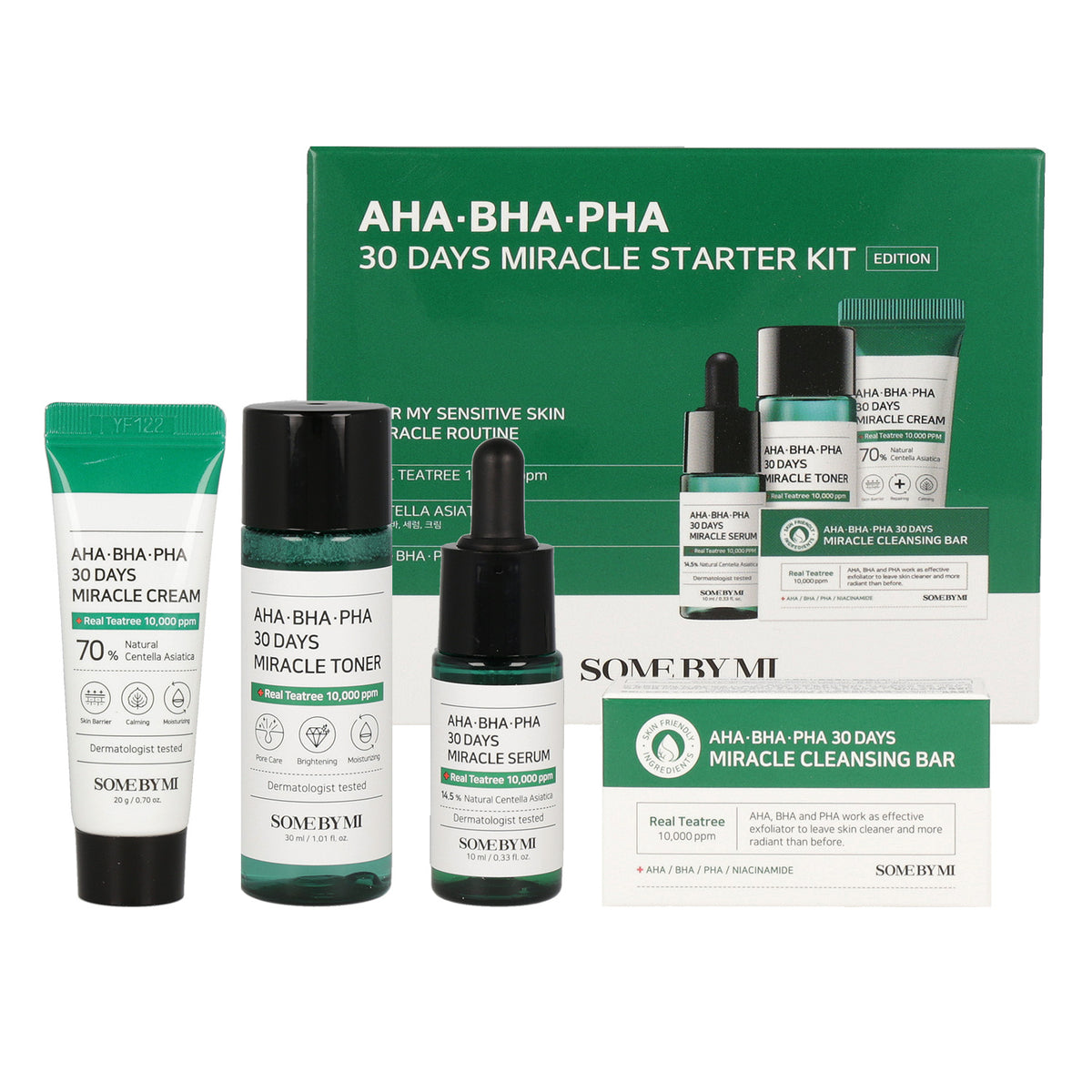 SOME BY MI  AHA, BHA, PHA 30 Days Miracle Starter Limited Set - DODOSKIN