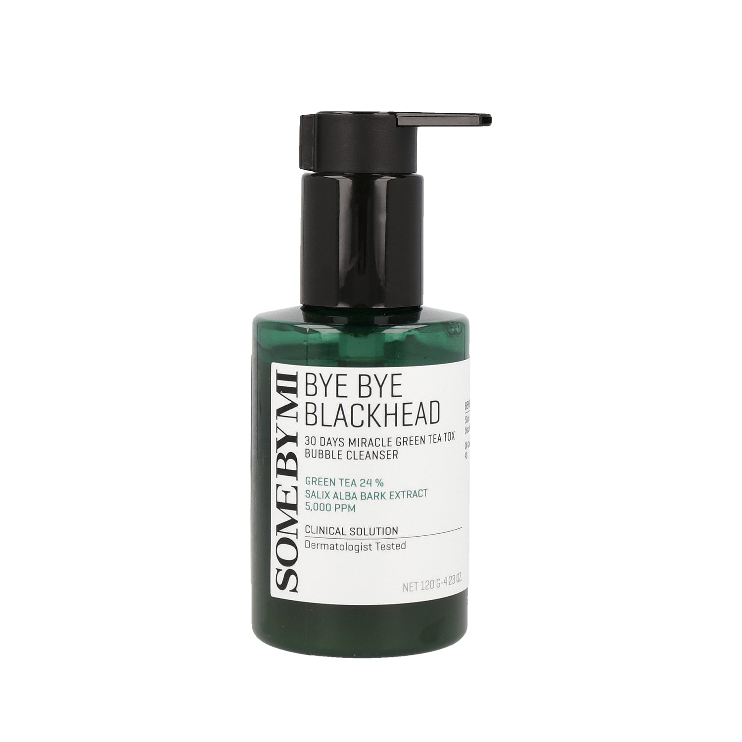 [Expiration imminen] SOME BY MI Bye Bye Blackhead 30 Days Miracle Green Tea Tox Bubble Cleanser 120g