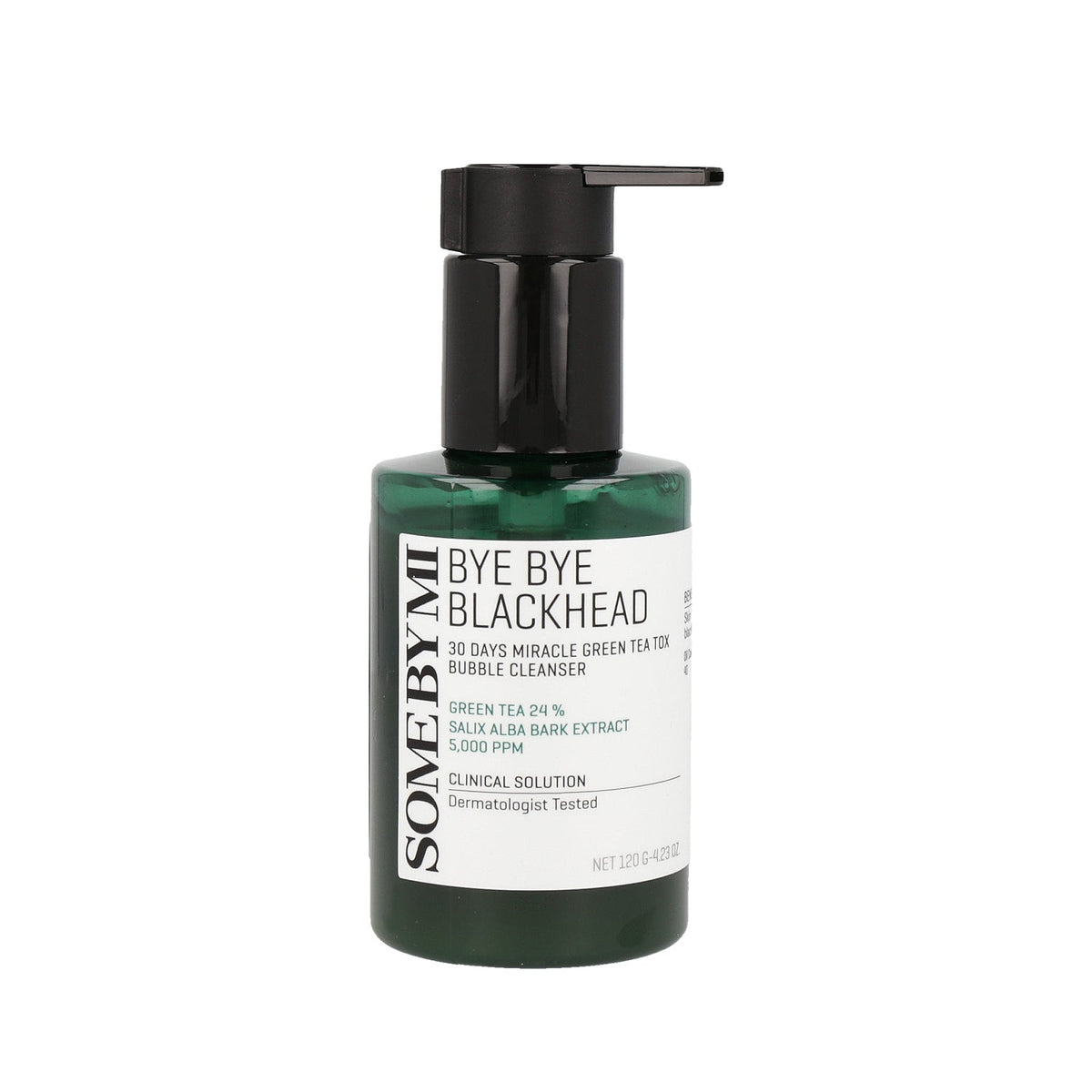 [Expiration imminen] SOME BY MI Bye Bye Blackhead 30 Days Miracle Green Tea Tox Bubble Cleanser 120g