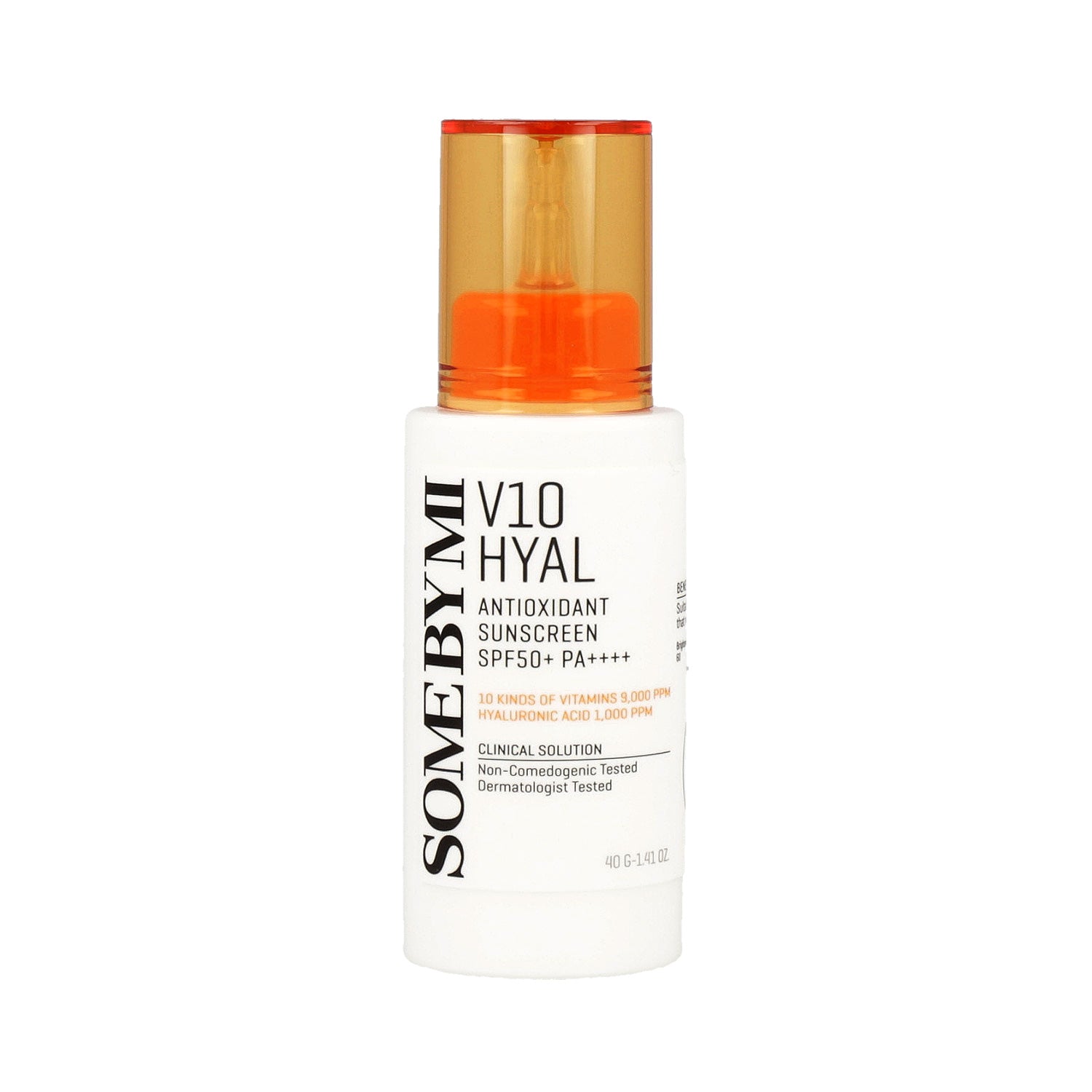 somesomesomeです。 SOME BY MI V10 Hyal Antioxidant Sunscreen 40ml SPF50+ PA++++