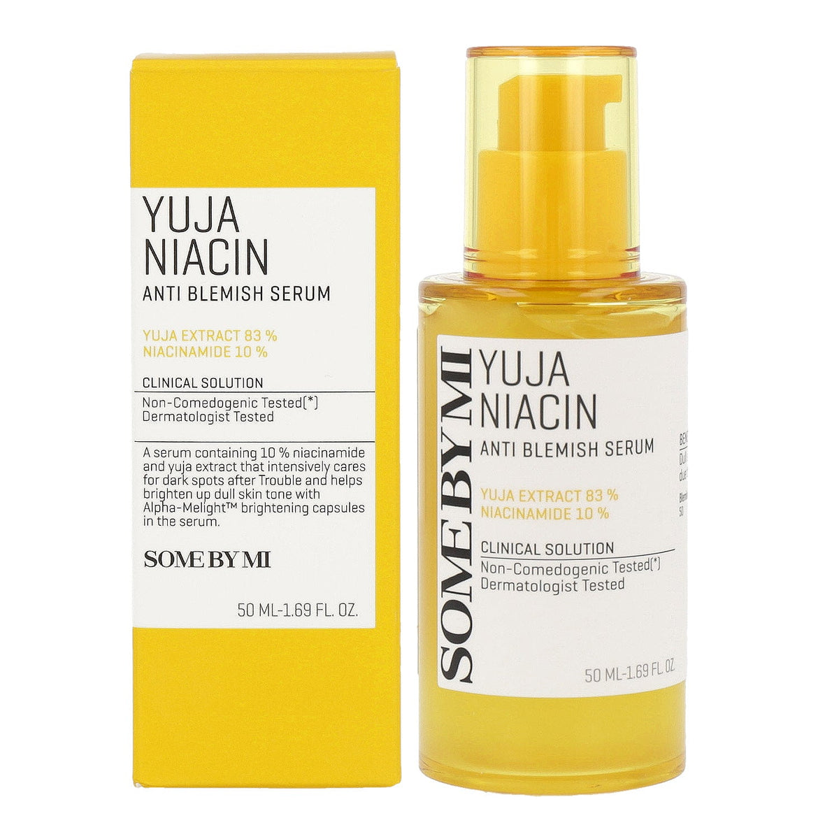 [Expiration imminen] SOME BY MI Yuja Niacin Anti-Blemish Serum 50ml (Renewal)