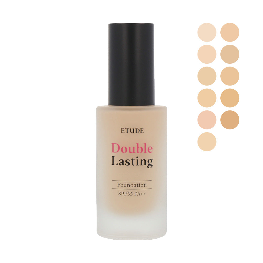 [Expiration imminen] ETUDE Double Lasting Foundation New SPF35 PA++ 30g #21W1 Beige