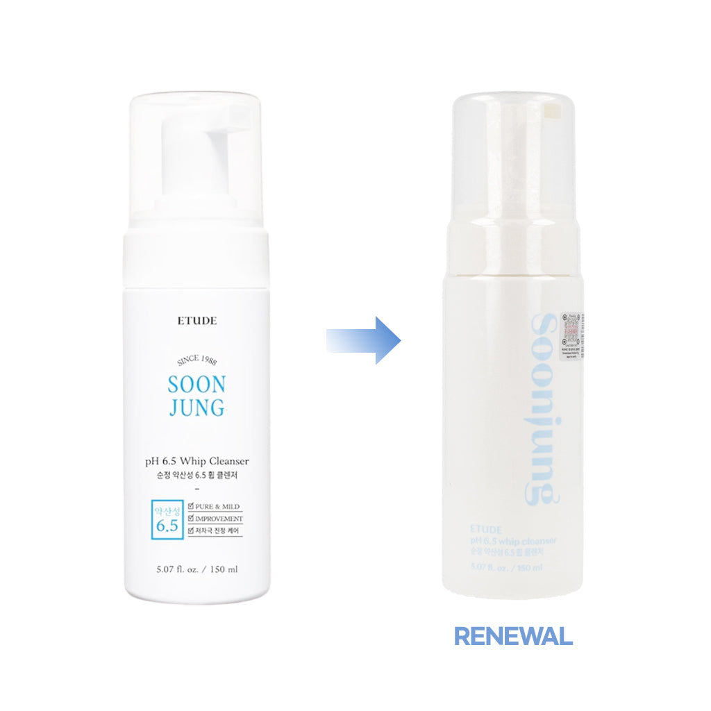 ETUDE HOUSE SoonJung pH 6.5 Whip Cleanser 150ml - DODOSKIN