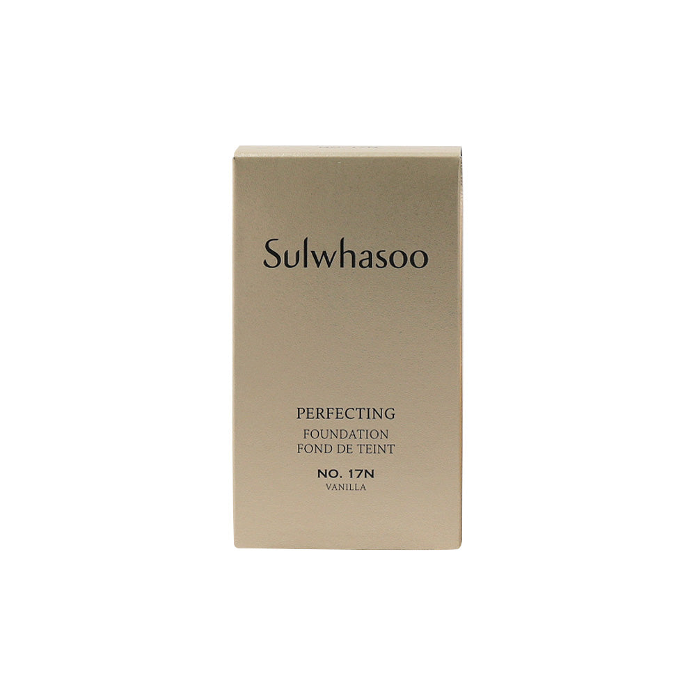 Sulwhasoo Perfecting Foundation SPF17/PA+ 35ml (3 shades)