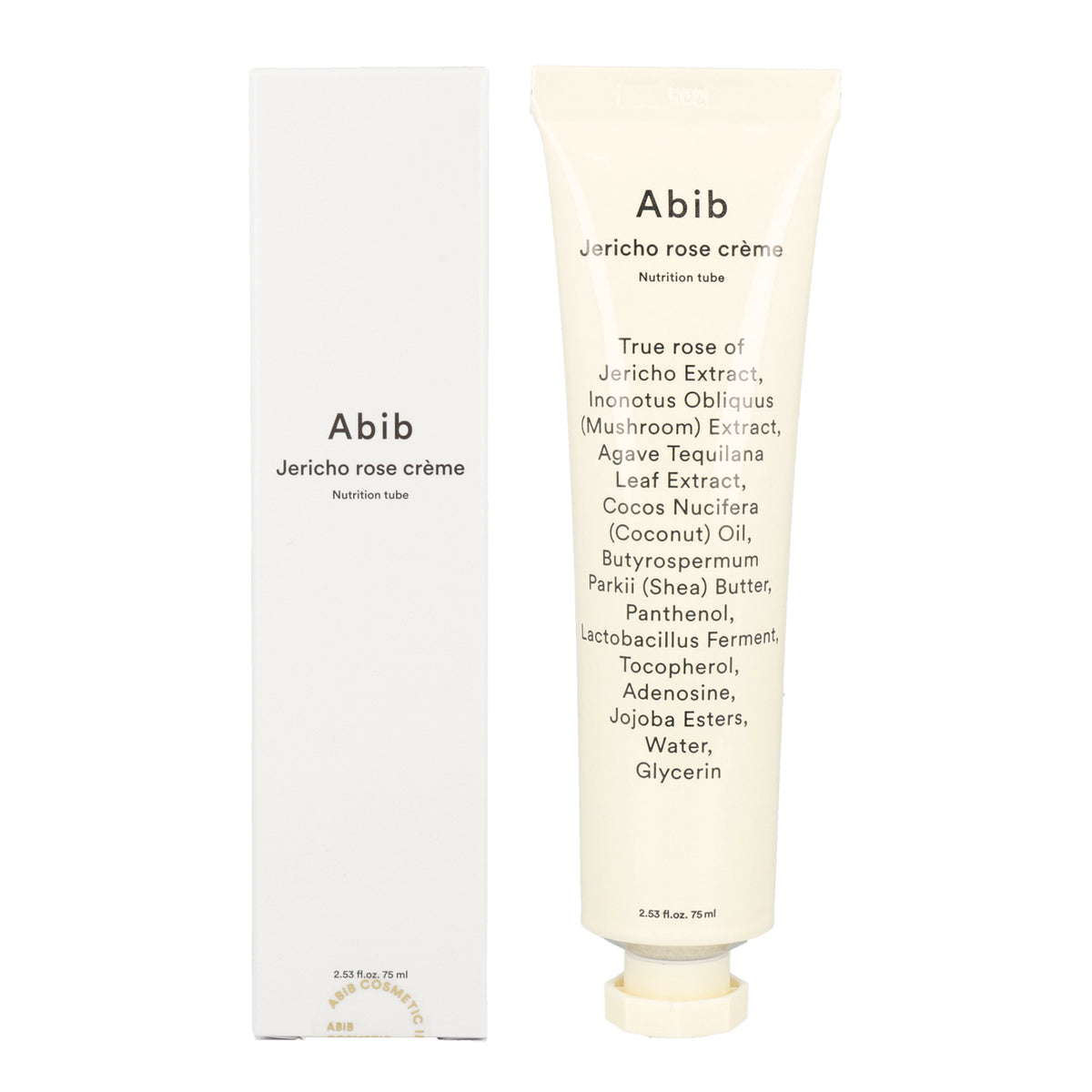 Abib Jericho Rose Creme Nutrition Tube 75ml - DODOSKIN