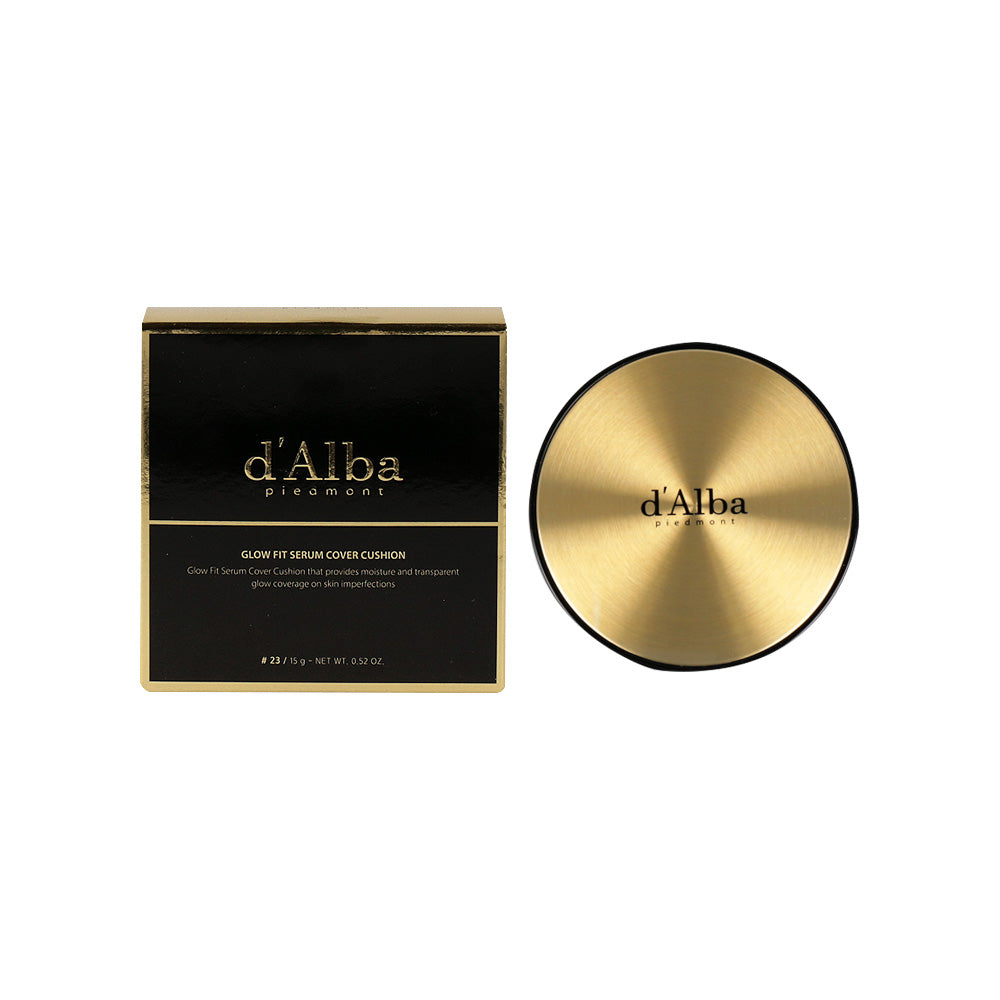 d'Alba Glow Fit Serum Cover Cushion 15g SPF50+ PA++++