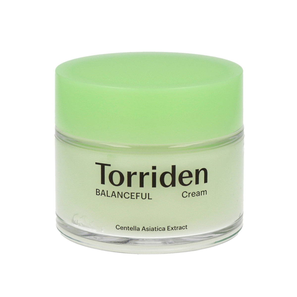 "Torriden Balanceful Cica Cream: Soothes and repairs skin with calming Cica extract for a balanced, healthy complexion."