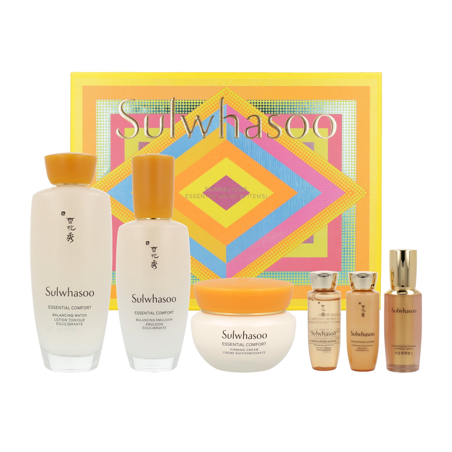 [US STOCK] Sulwhasoo Firming Care Essential Ritual Set (7 Items) - DODOSKIN