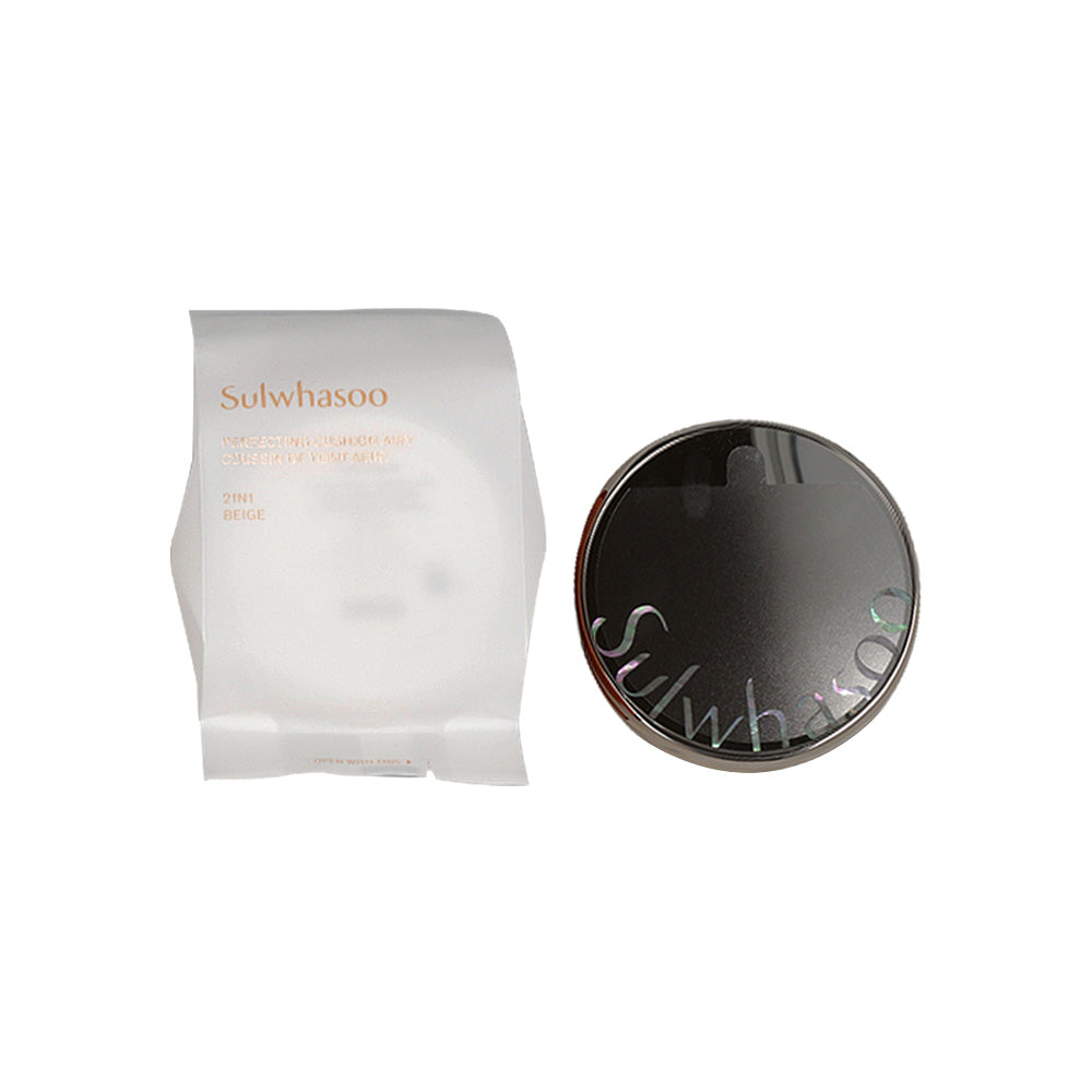 [Expiration imminen] Sulwhasoo Perfecting Cushion Airy 15g (Original + Refill)