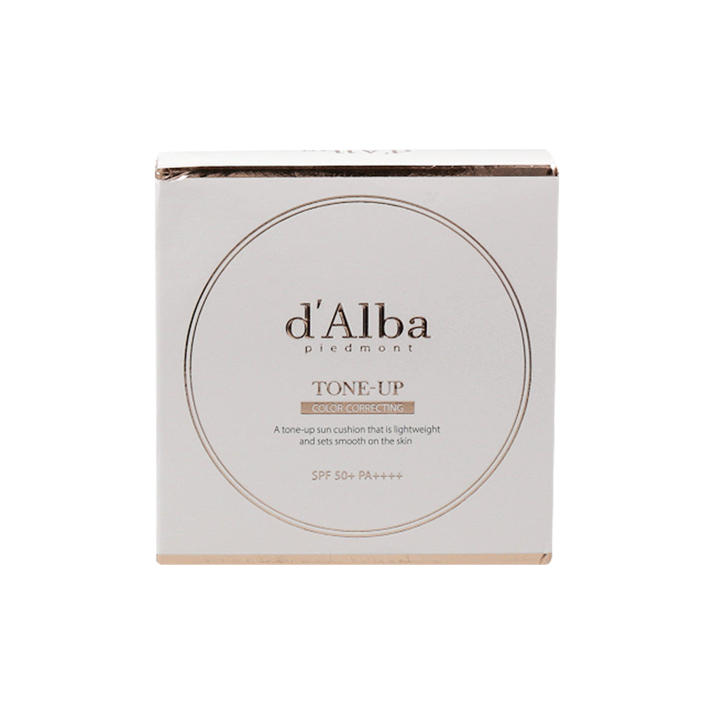 D'Aba hídrico tono-up cojín de sol 15g SPF50+PA ++++