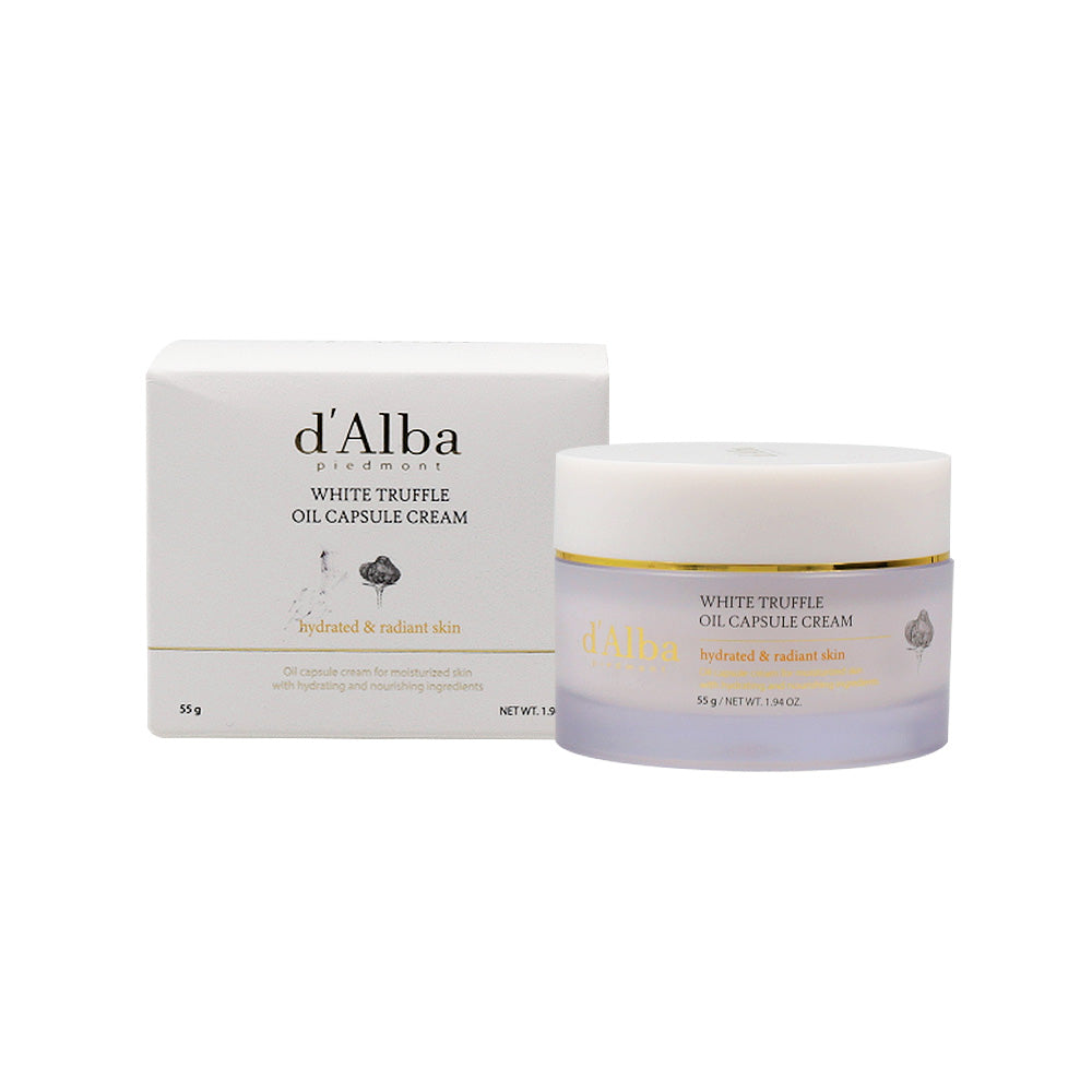 crema de cápsula de aceite de trufa blanca de D'Aba 55G