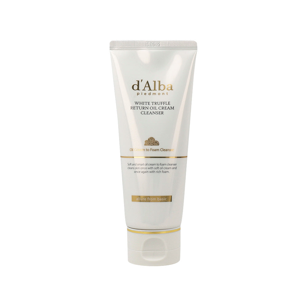 d'Alba White Truffle Return Oil Cream Cleanser Tube 100ml