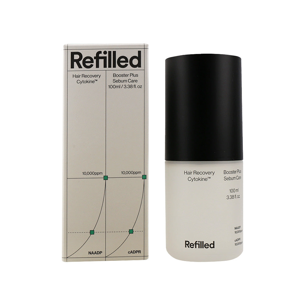 [Open Box] Refilled Hair Recovery Cyrokine Booster 100ml - Sebum Care (Oily Scalp / Oily Skin)