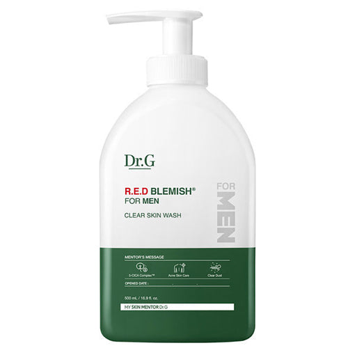 [Dr.G] R.E.D BLEMISH FOR MEN CLEAR SKIN WASH 500ml - Dodoskin