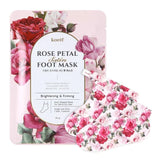 Koelf Rose Blütenblatt Satin Fußmaske 1ea