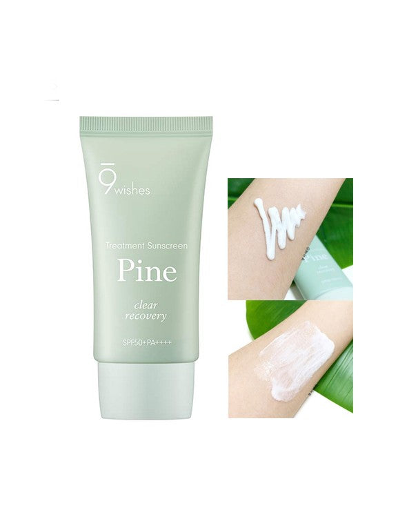 (Matthew) 9wishes Pine Treatment Sunscreen SPF50 + PA ++++ 50ml - DODOSKIN
