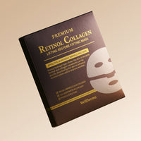 WellDerma Premium Retinol Collagen Lifting Fitting Mask Pack 4 Sheets