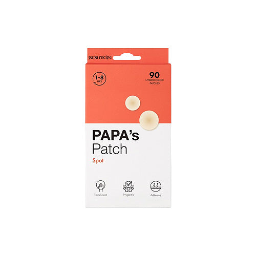 [Papa Recipe] Papa's Patch Spot 5 Sheets *90 Patches - Dodoskin