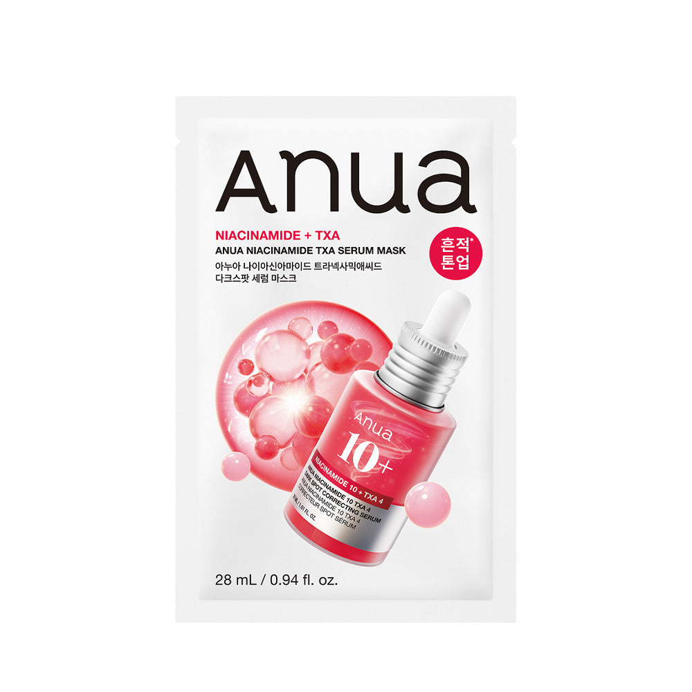 Anua Niacinamide 10% + TXA 4% Dark Spot Serum Mask * 10ea