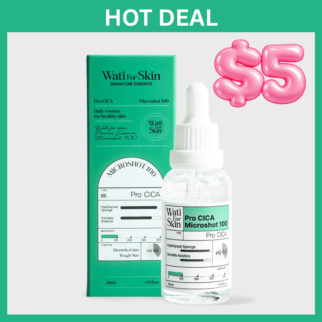 [$5 DEAL] Wati For Skin Prom CICA Essence Microshot 100 30ml