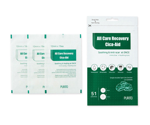 PURITO All Care Recovery Cica-Aid 51 patches - DODOSKIN
