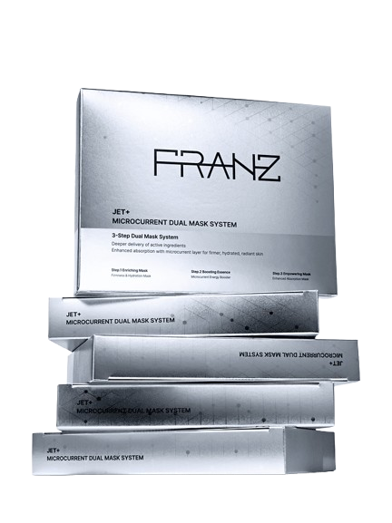 FRANZ Jet Plus Microcurrent Facial Dual Mask 25ml * 2pack