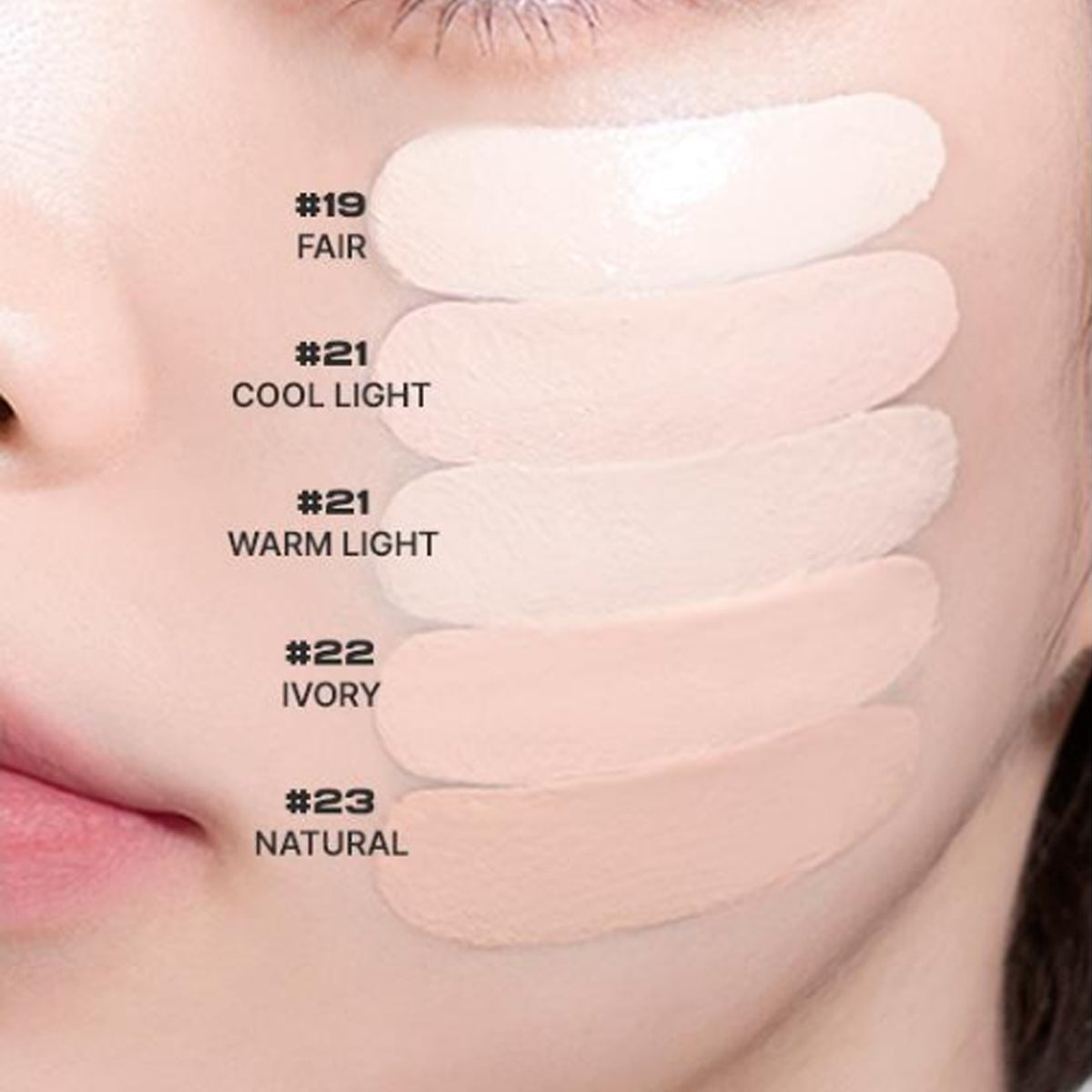 Acerca de_tone de la capa de piel Fit Cushion SPF30 PA ++ 5 Colors