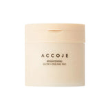 ACCOJE Brightening Glow V Peeling Pad 150ml (70 Sheets)